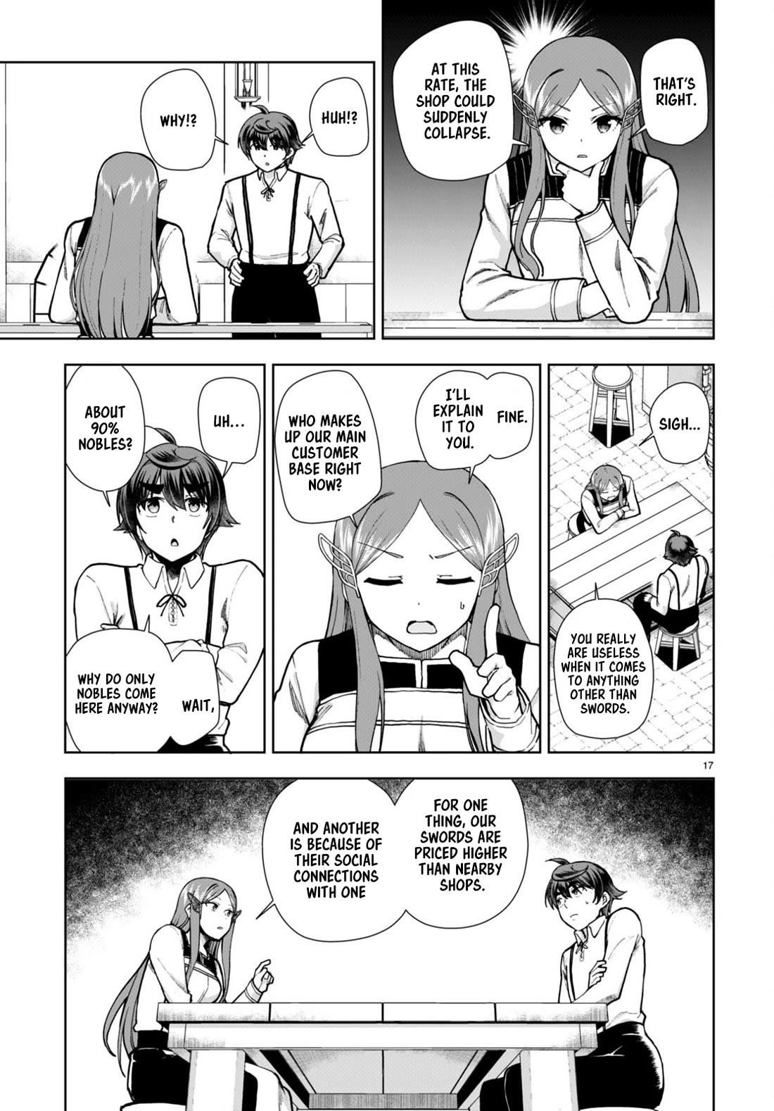 Botsuraku Youtei Nanode, Kajishokunin Wo Mezasu Chapter 81 - Page 17