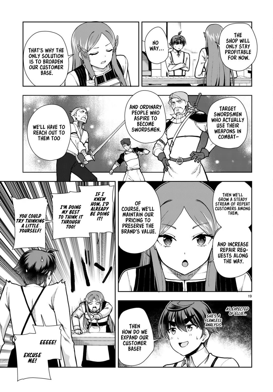 Botsuraku Youtei Nanode, Kajishokunin Wo Mezasu Chapter 81 - Page 19