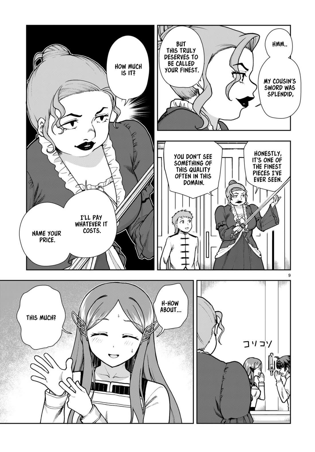 Botsuraku Youtei Nanode, Kajishokunin Wo Mezasu Chapter 81 - Page 9