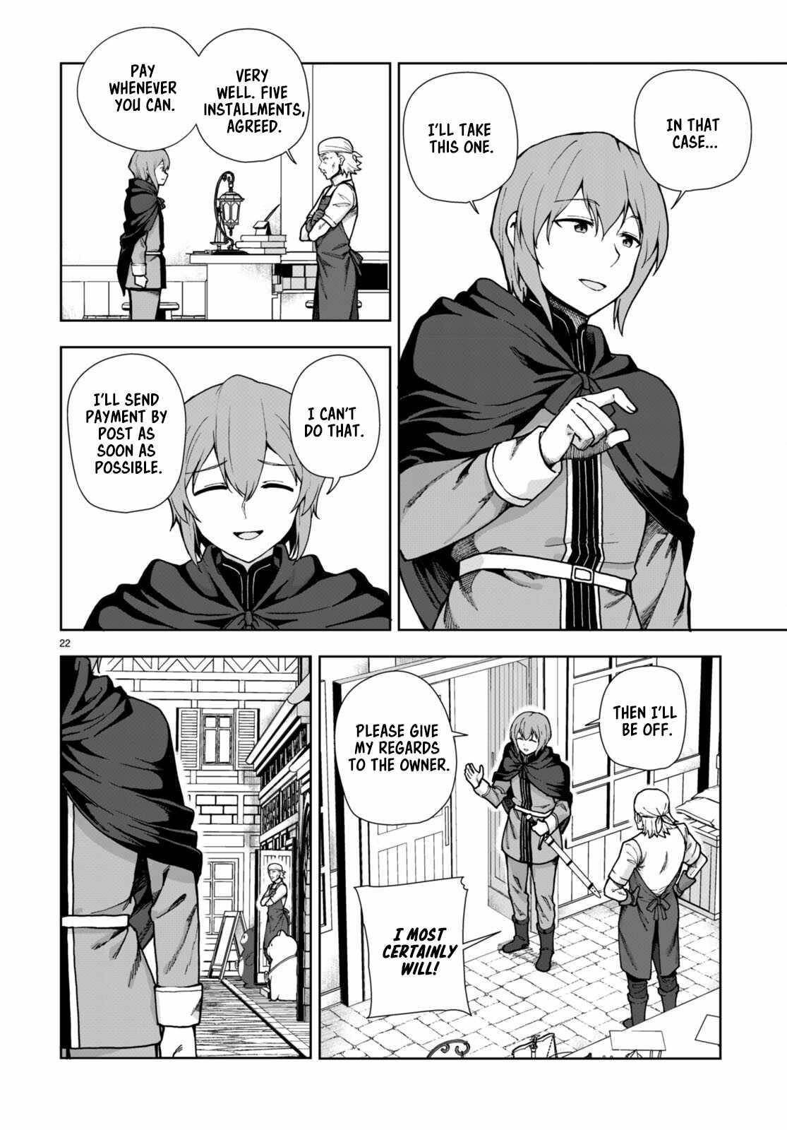 Botsuraku Youtei Nanode, Kajishokunin Wo Mezasu Chapter 83 - Page 22