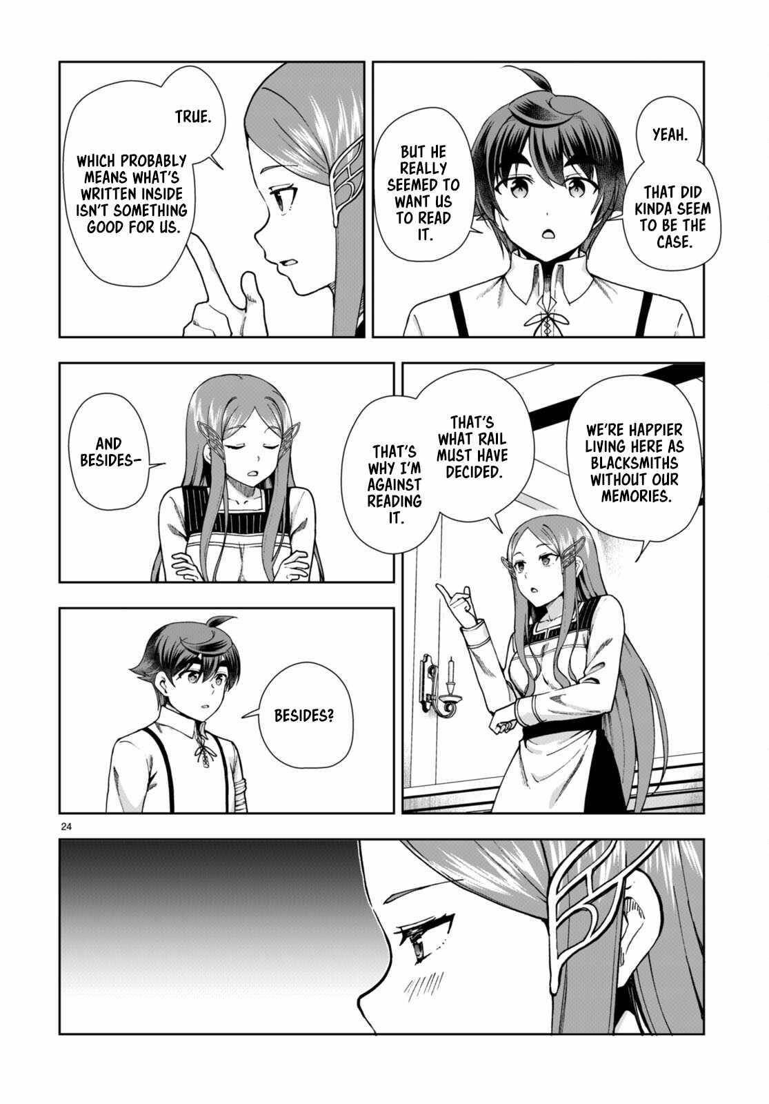 Botsuraku Youtei Nanode, Kajishokunin Wo Mezasu Chapter 85 - Page 24