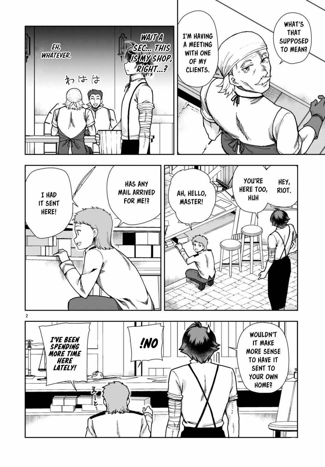 Botsuraku Youtei Nanode, Kajishokunin Wo Mezasu Chapter 86 - Page 2