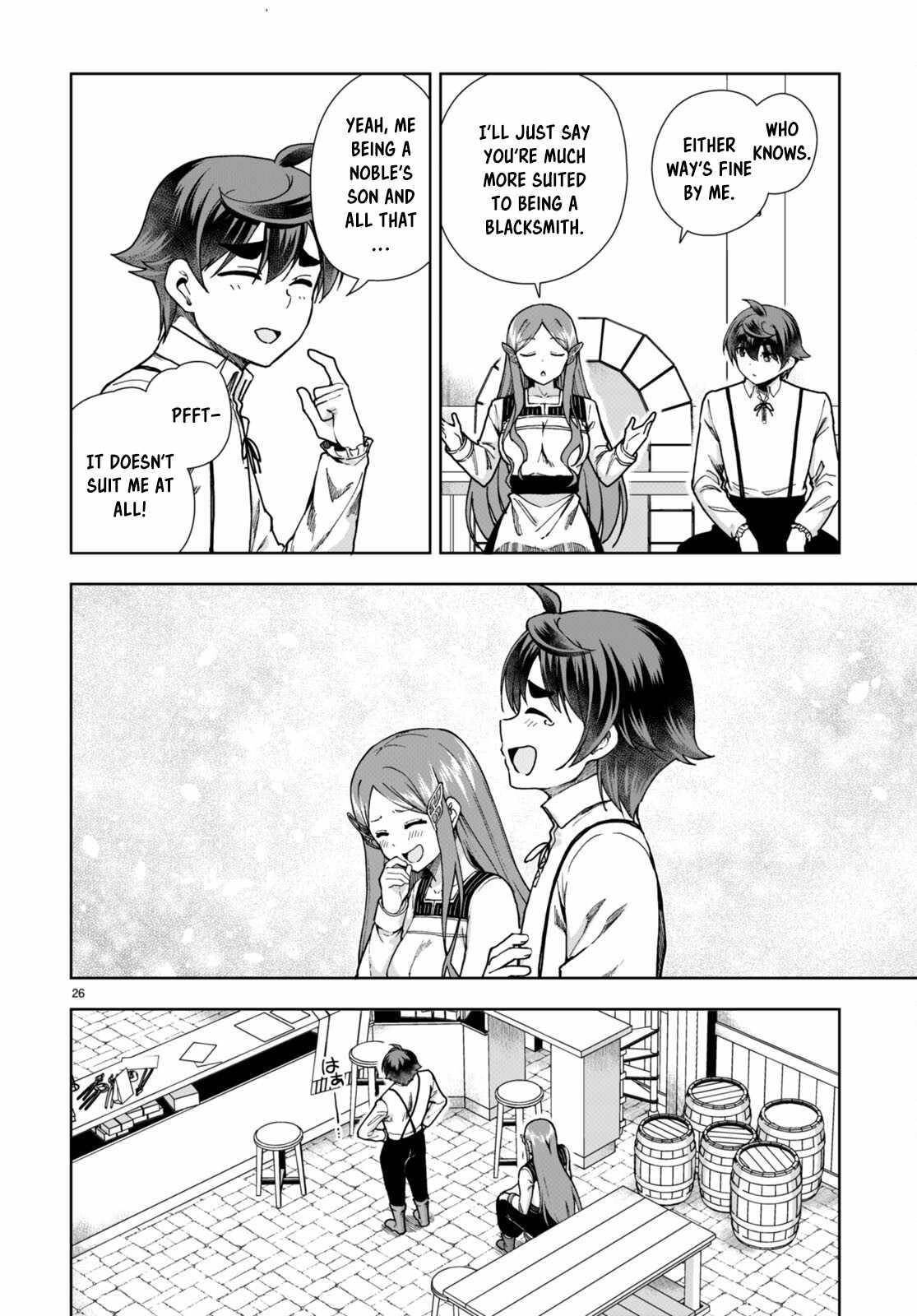 Botsuraku Youtei Nanode, Kajishokunin Wo Mezasu Chapter 86 - Page 26