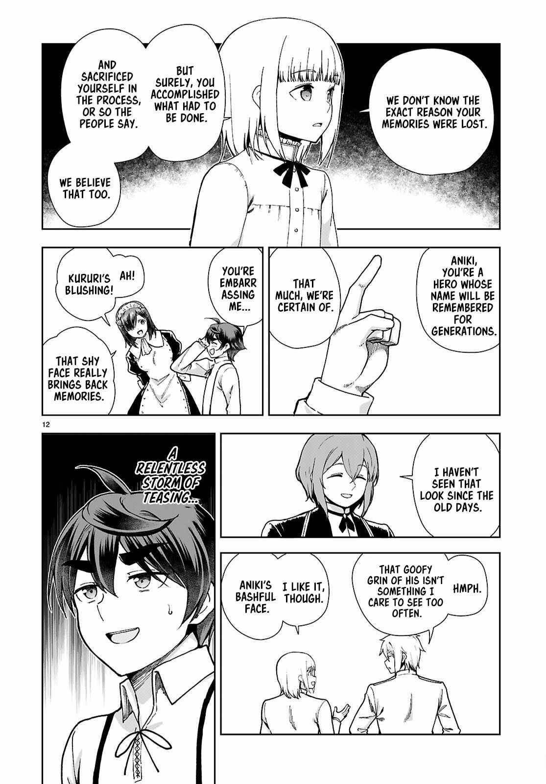 Botsuraku Youtei Nanode, Kajishokunin Wo Mezasu Chapter 92 - Page 12