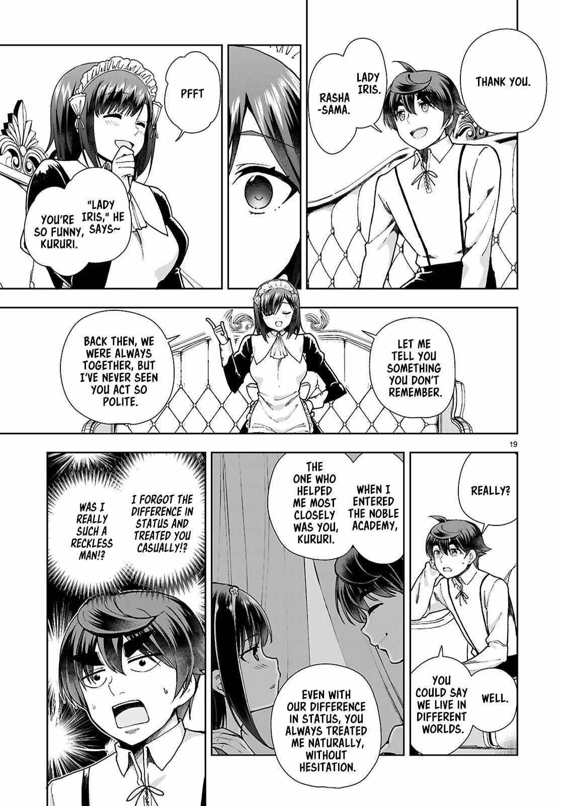 Botsuraku Youtei Nanode, Kajishokunin Wo Mezasu Chapter 92 - Page 19