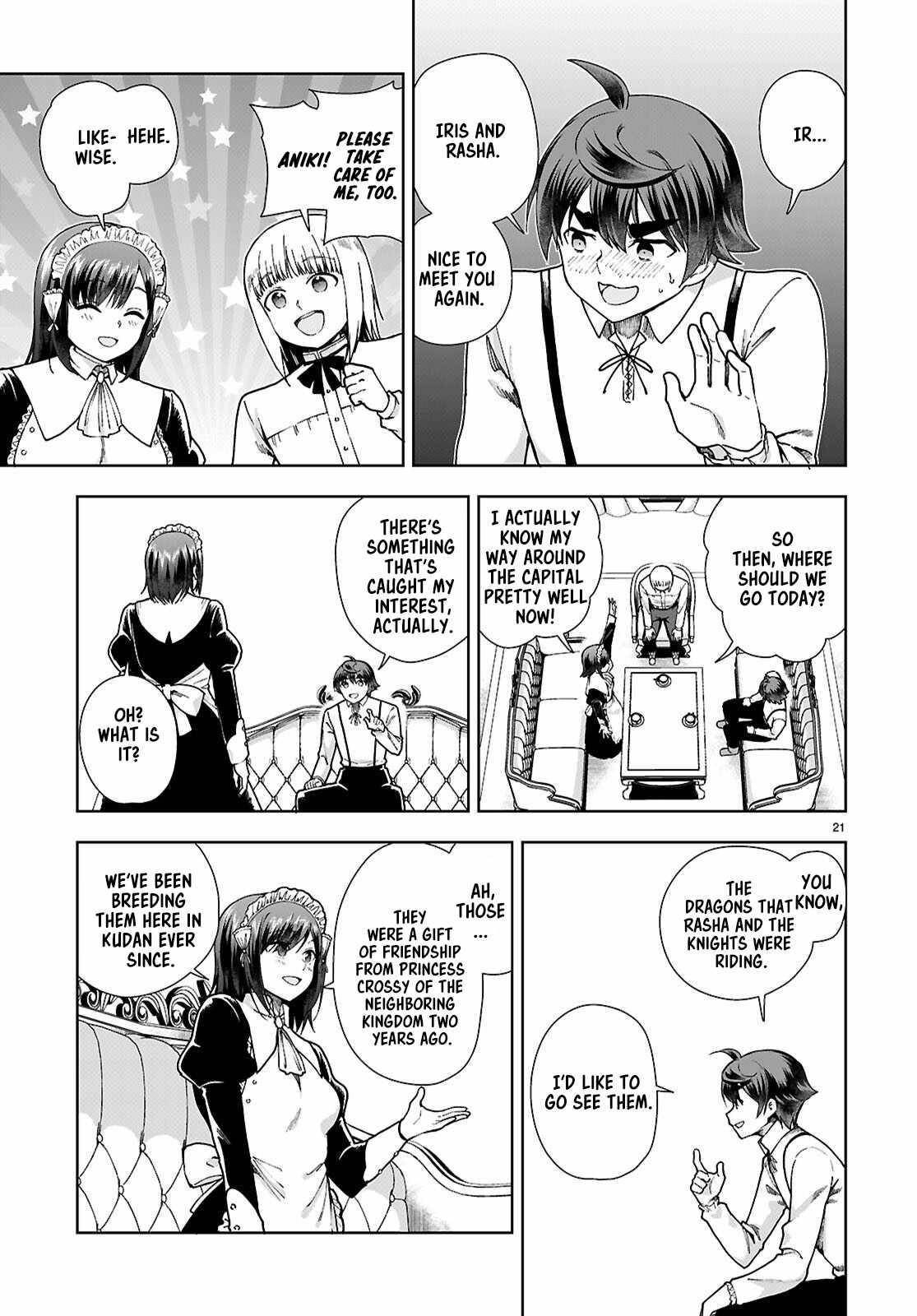 Botsuraku Youtei Nanode, Kajishokunin Wo Mezasu Chapter 92 - Page 21