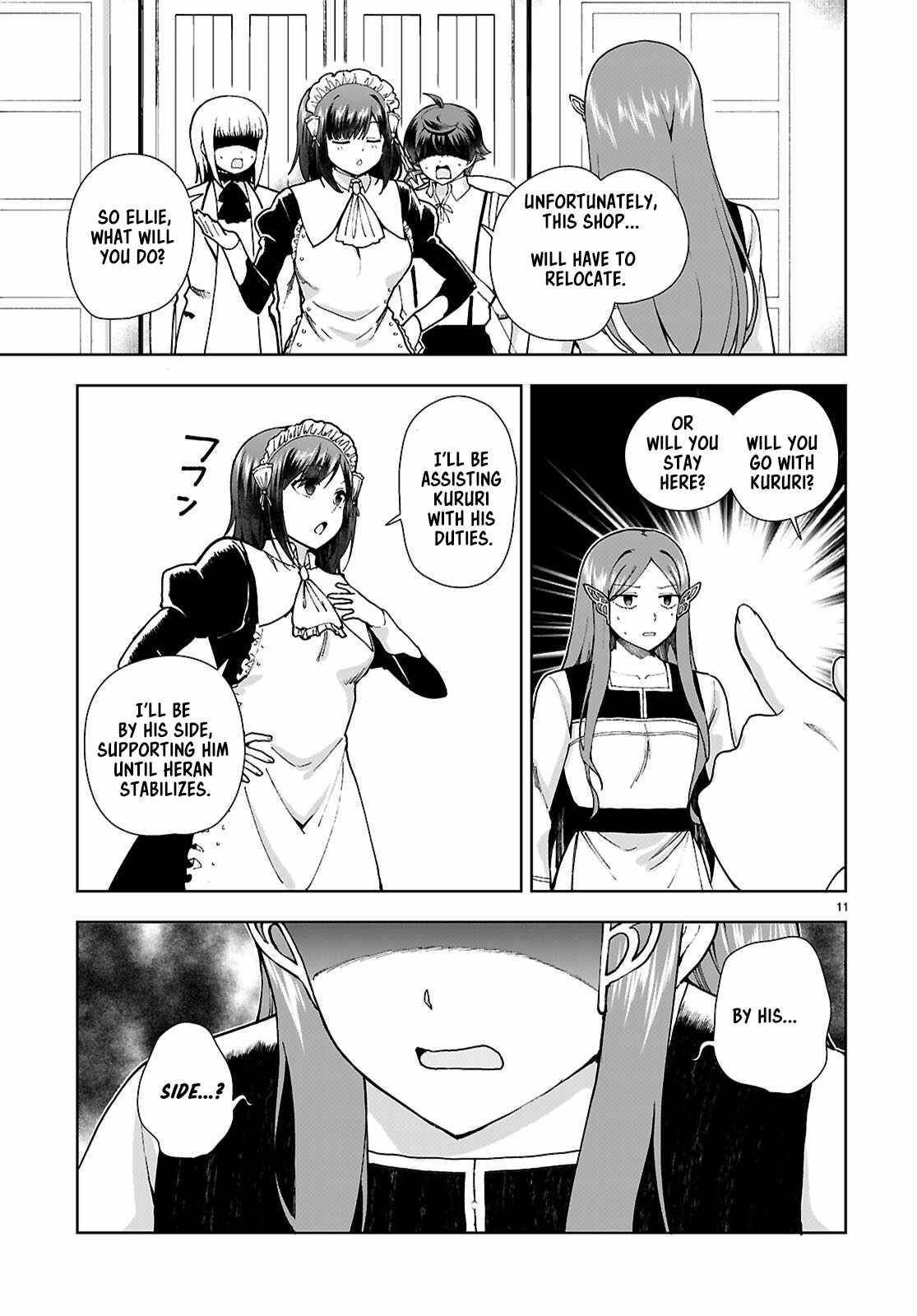 Botsuraku Youtei Nanode, Kajishokunin Wo Mezasu Chapter 96 - Page 11