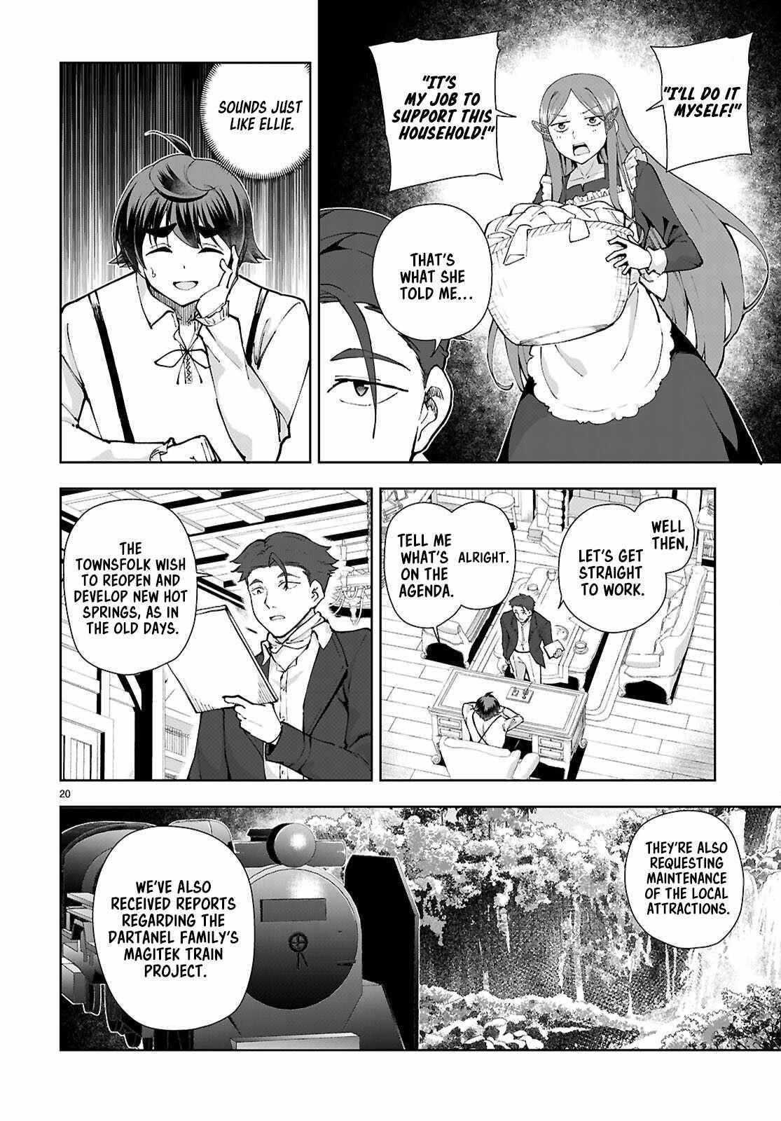 Botsuraku Youtei Nanode, Kajishokunin Wo Mezasu Chapter 96 - Page 20