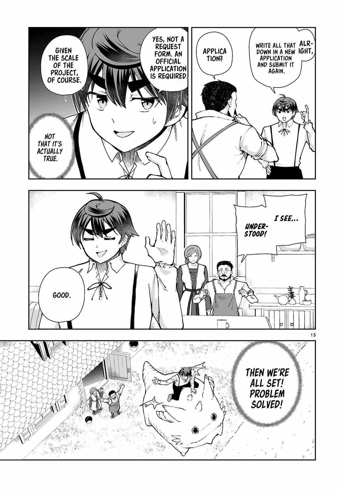 Botsuraku Youtei Nanode, Kajishokunin Wo Mezasu Chapter 97 - Page 15