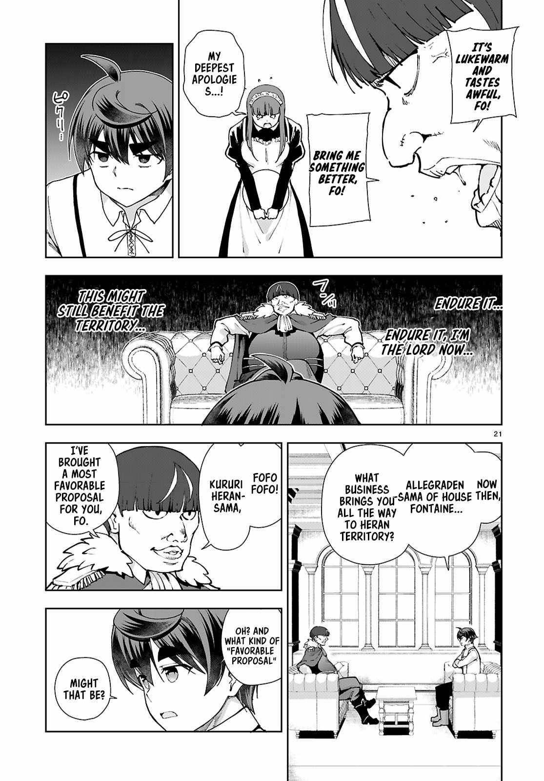 Botsuraku Youtei Nanode, Kajishokunin Wo Mezasu Chapter 97 - Page 21
