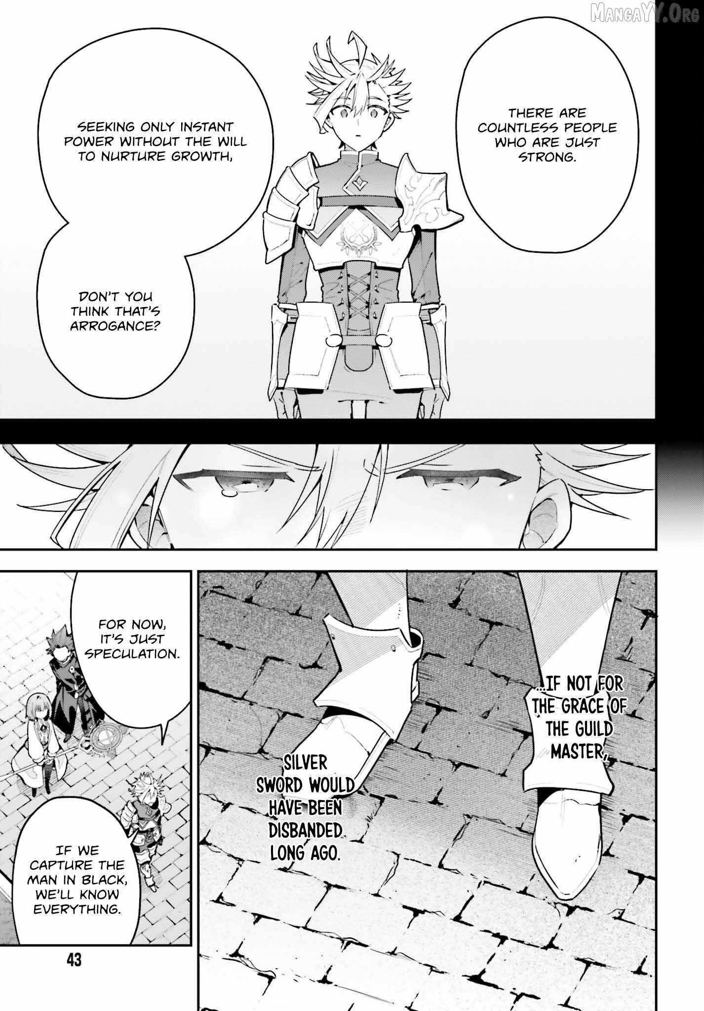 I’m the guild receptionist, but since I don’t want to work overtime, I think I’ll just solo the boss Chapter 45.1 - Page 9