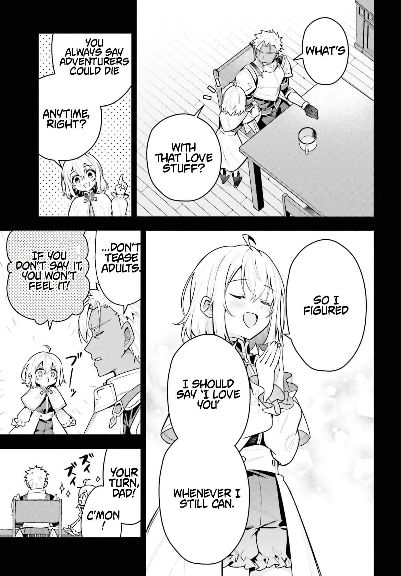 I’m the guild receptionist, but since I don’t want to work overtime, I think I’ll just solo the boss Chapter 47.2 - Page 4