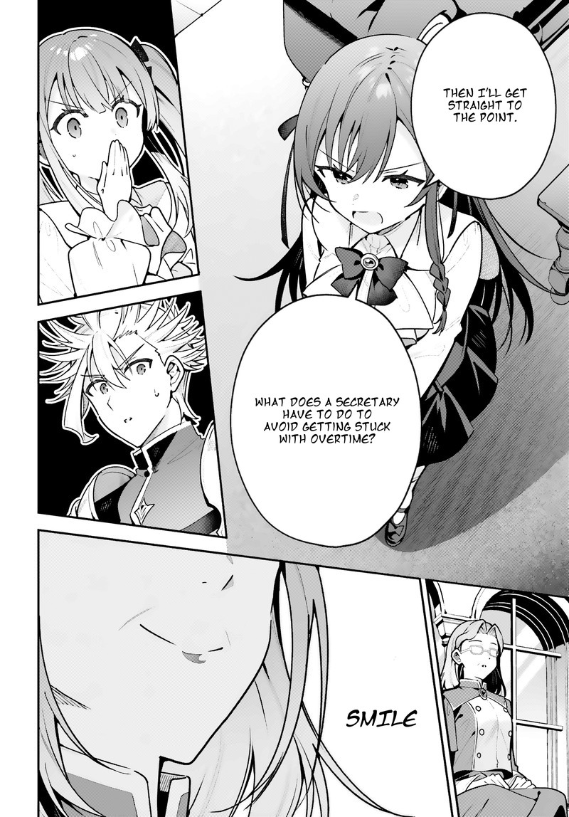 I’m the guild receptionist, but since I don’t want to work overtime, I think I’ll just solo the boss Chapter 50 - Page 6