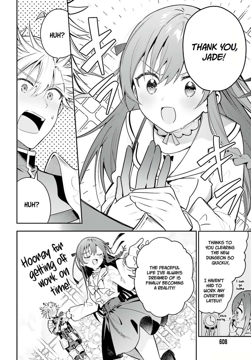 I’m the guild receptionist, but since I don’t want to work overtime, I think I’ll just solo the boss Chapter 51 - Page 14