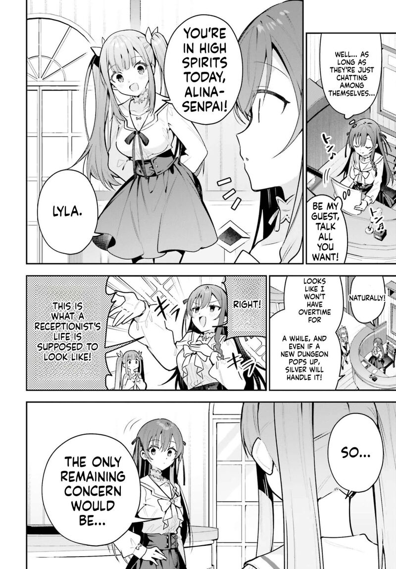 I’m the guild receptionist, but since I don’t want to work overtime, I think I’ll just solo the boss Chapter 52 - Page 4
