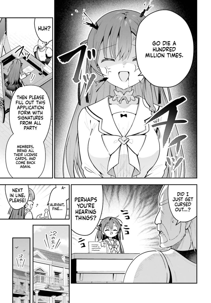 I’m the guild receptionist, but since I don’t want to work overtime, I think I’ll just solo the boss Chapter 53 - Page 17