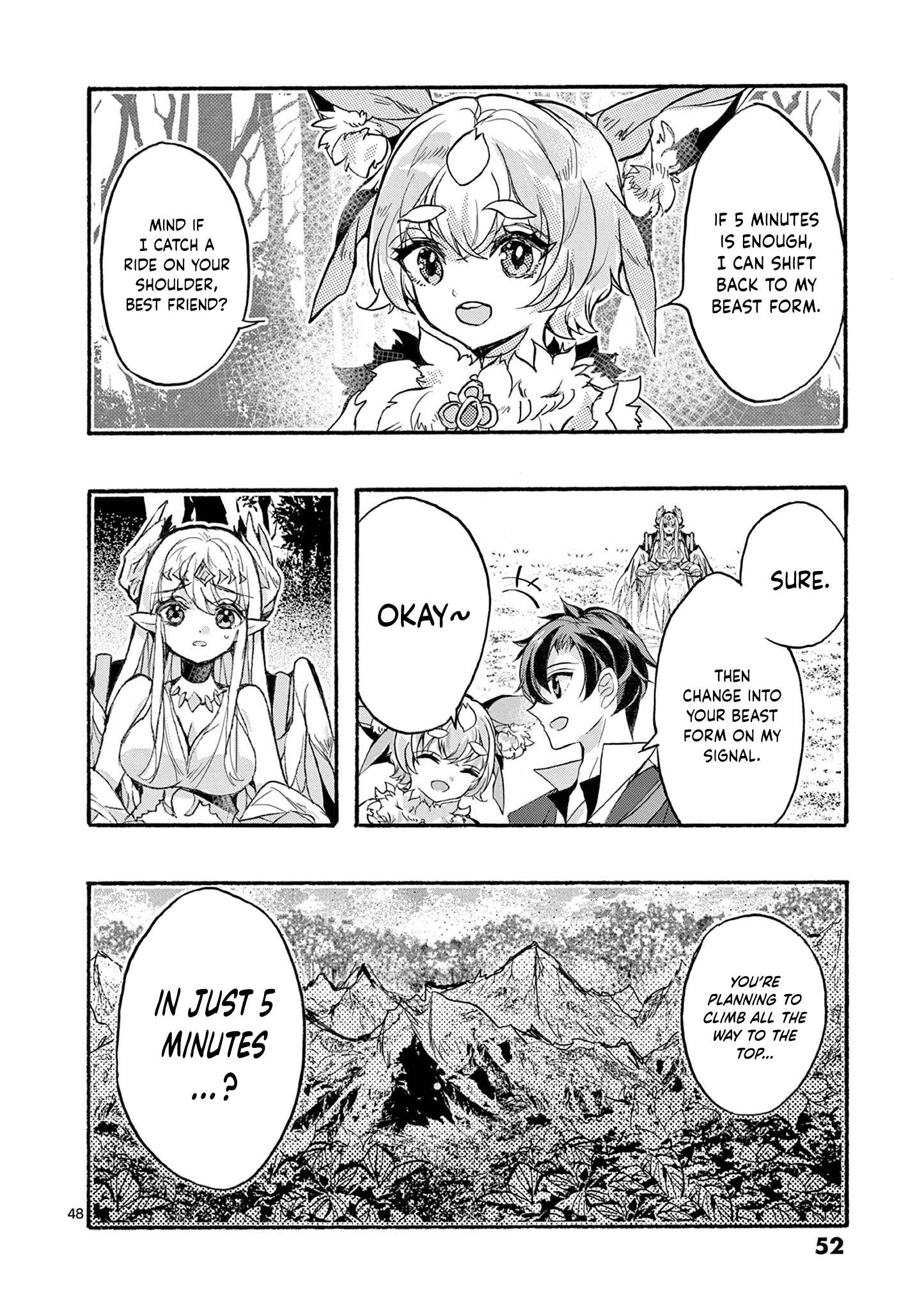 From The Strongest Job Of Dragon Knight, To The Beginner Job Carrier, Somehow, I Am Dependent On The Heroes Chapter 48 - Page 52