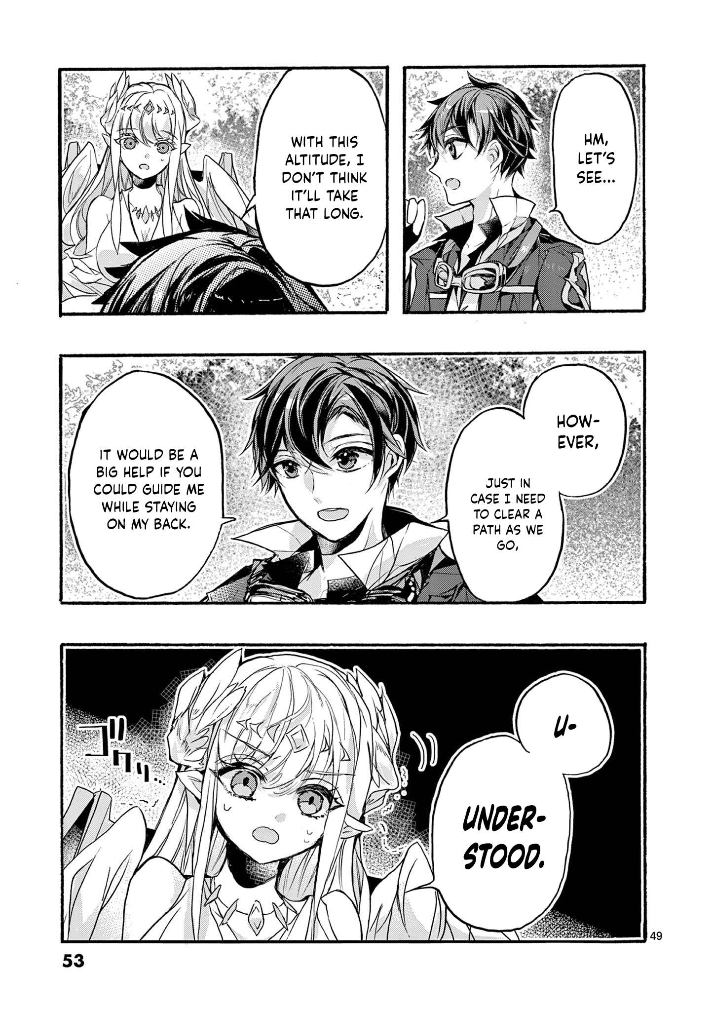 From The Strongest Job Of Dragon Knight, To The Beginner Job Carrier, Somehow, I Am Dependent On The Heroes Chapter 48 - Page 53