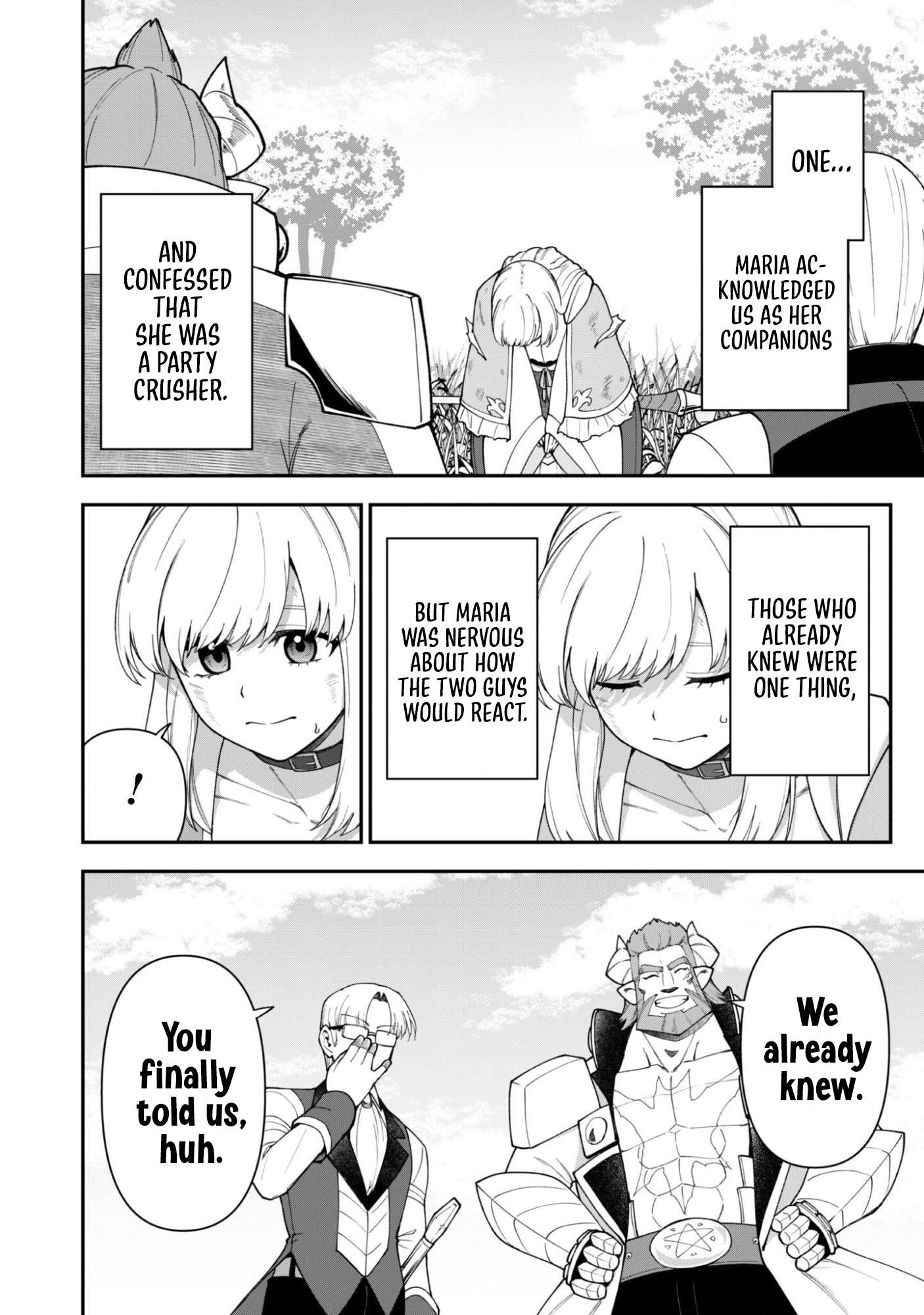 The White Mage Who Joined My Party Is A Circle Crusher, So My Isekai Life Is At Risk Of Collapsing Once Again Chapter 41 - Page 4