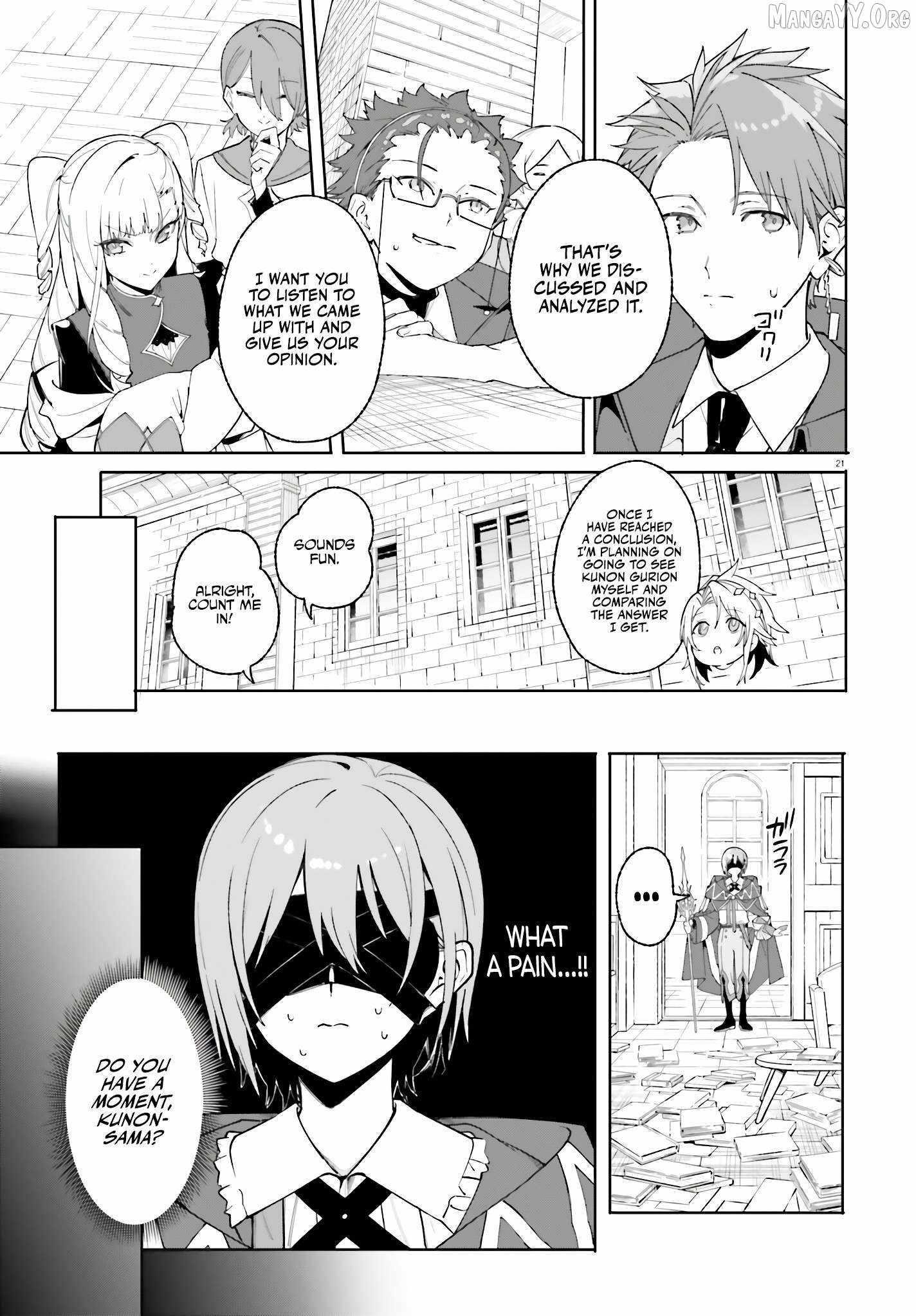 Kunon the Sorcerer Can See Through Chapter 24 - Page 21