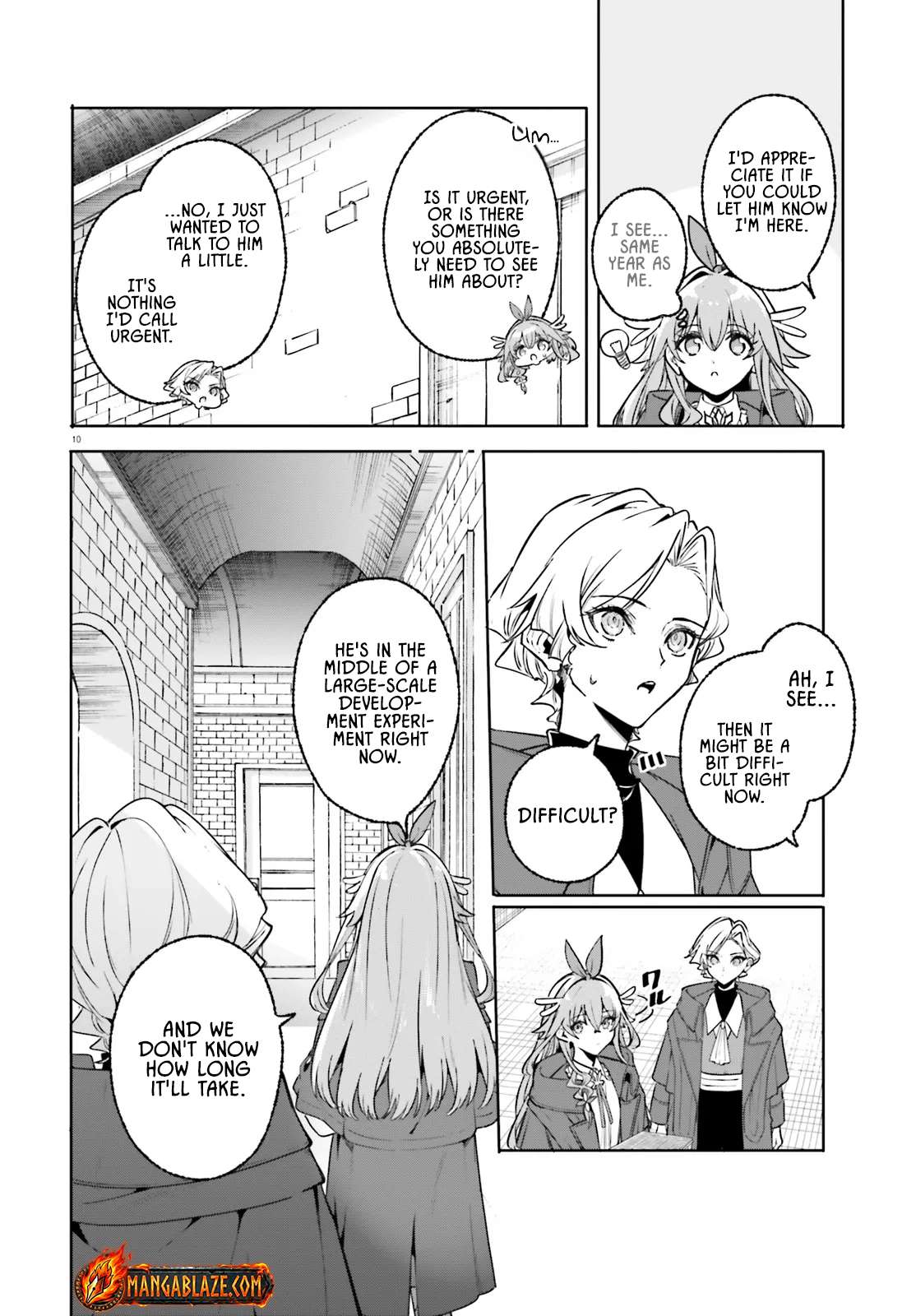 Kunon the Sorcerer Can See Through Chapter 45.1 - Page 10
