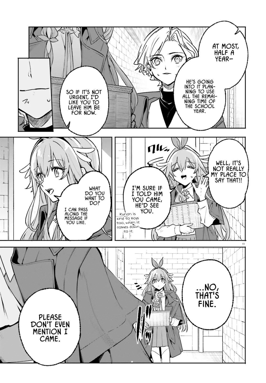 Kunon the Sorcerer Can See Through Chapter 45.1 - Page 11