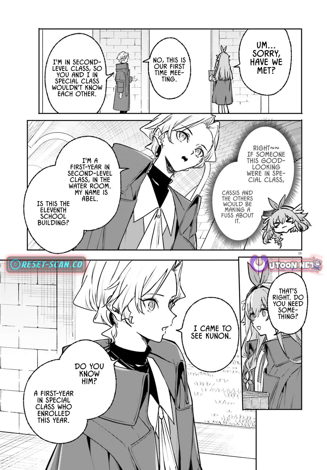 Kunon the Sorcerer Can See Through Chapter 45.1 - Page 9