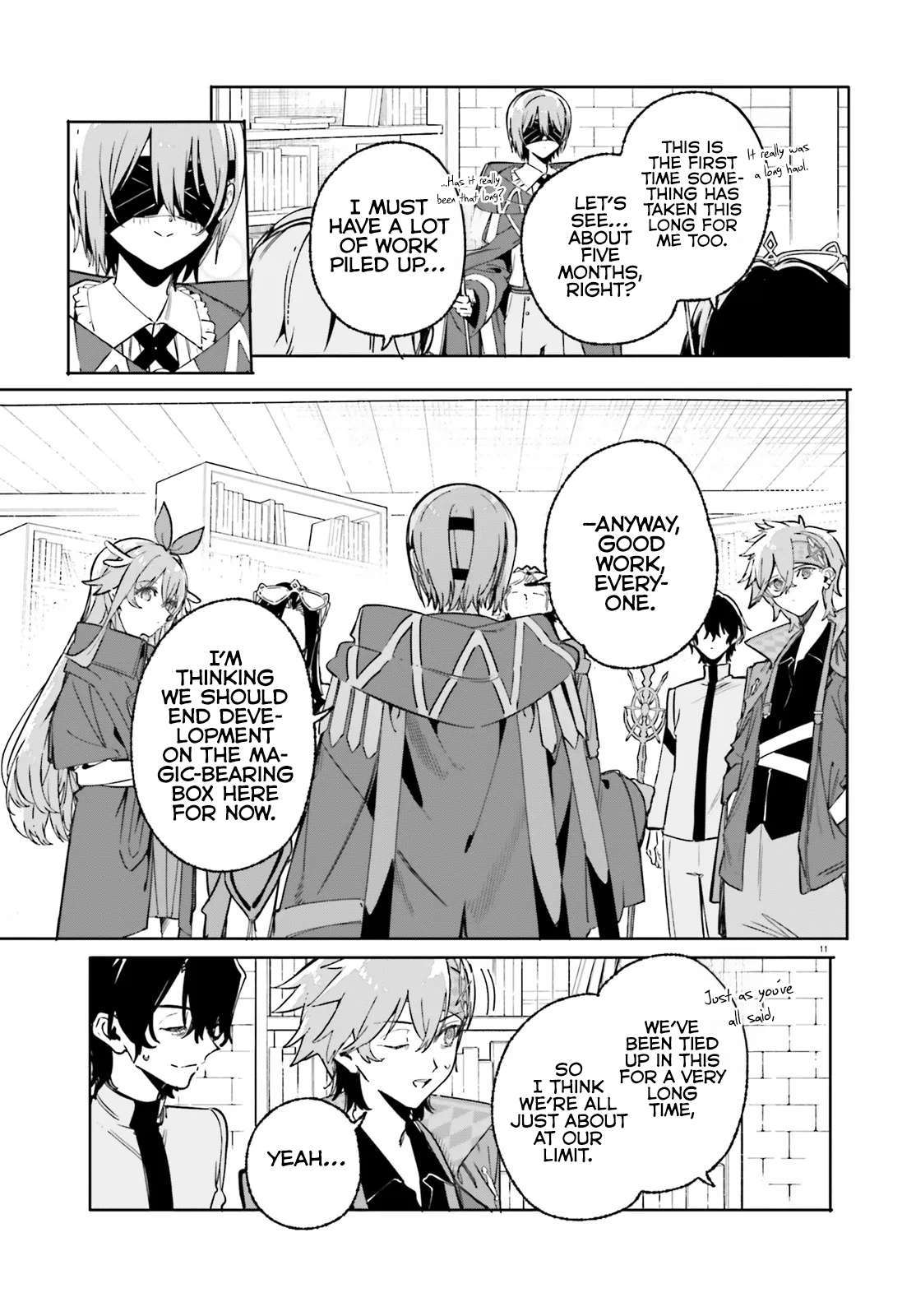 Kunon the Sorcerer Can See Through Chapter 48.1 - Page 11