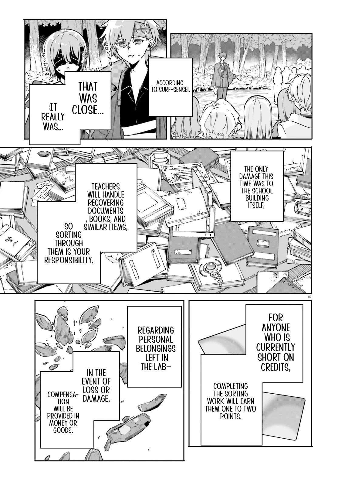 Kunon the Sorcerer Can See Through Chapter 49.1 - Page 7