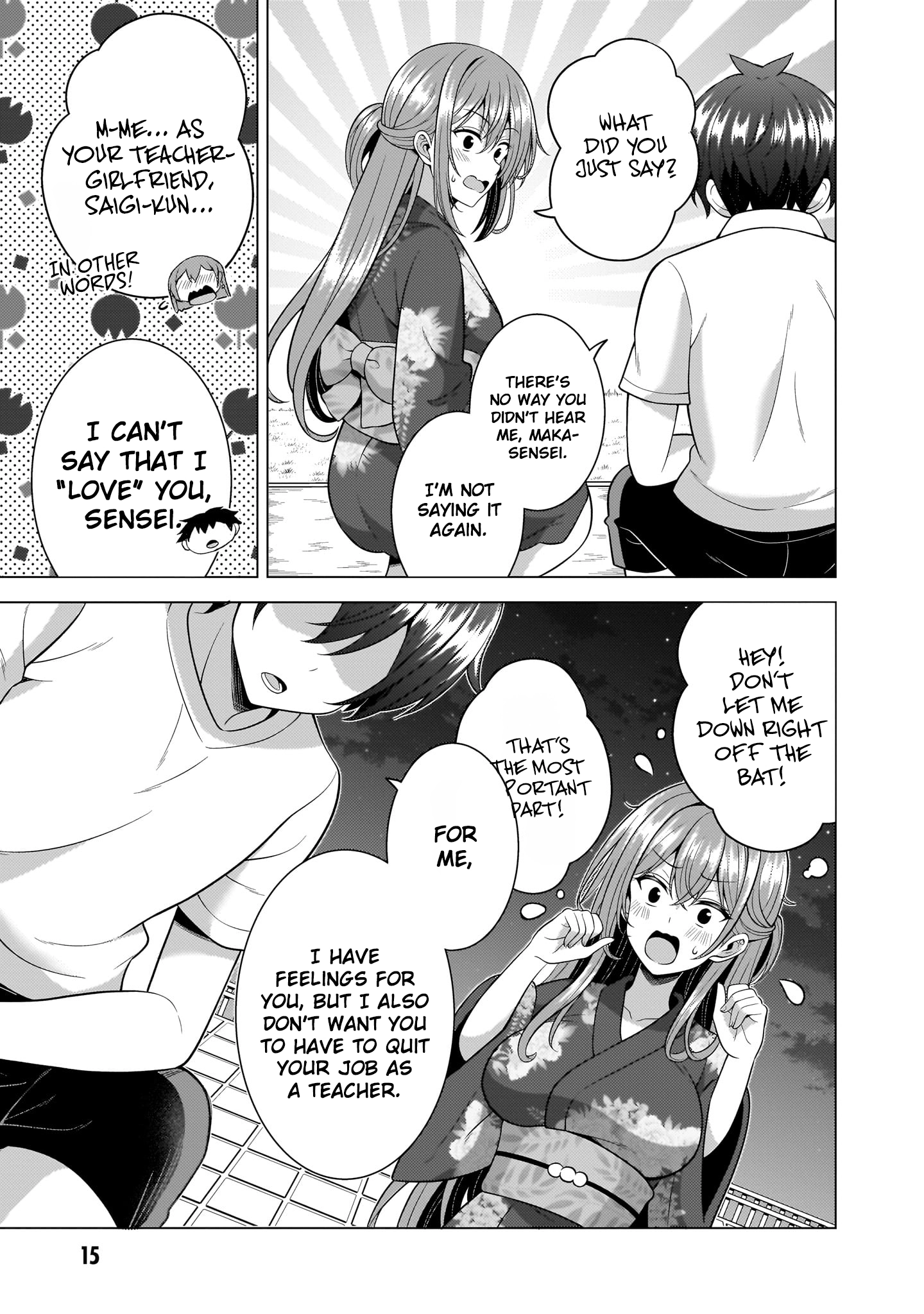 Boku No Kanojo Sensei Chapter 62 - Page 17