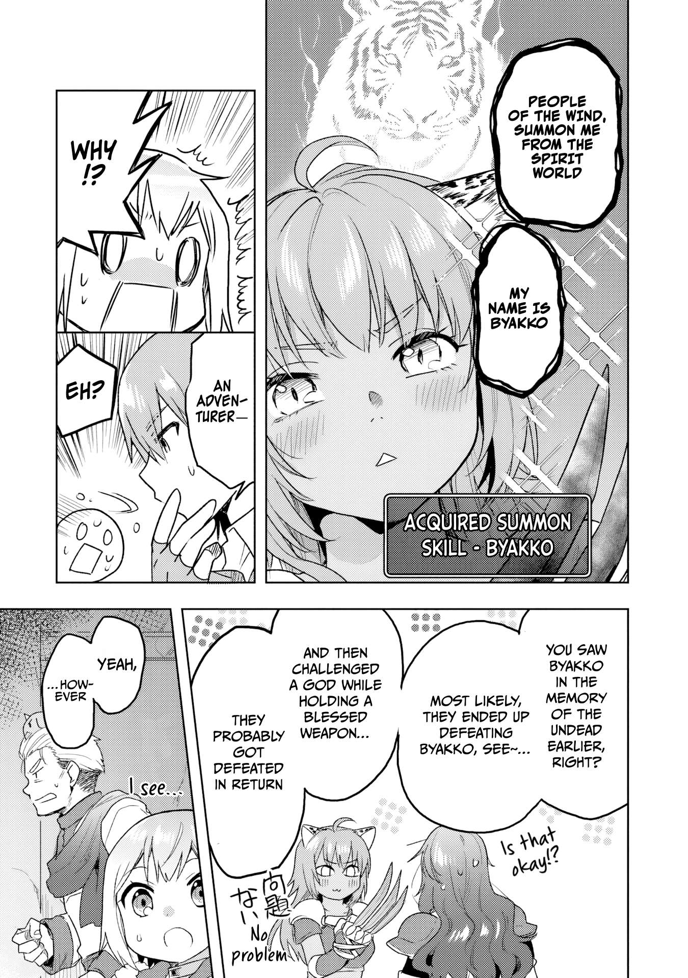 The Small Sage Will Try Her Best In The Different World From Lv. 1! Chapter 36 - Page 24