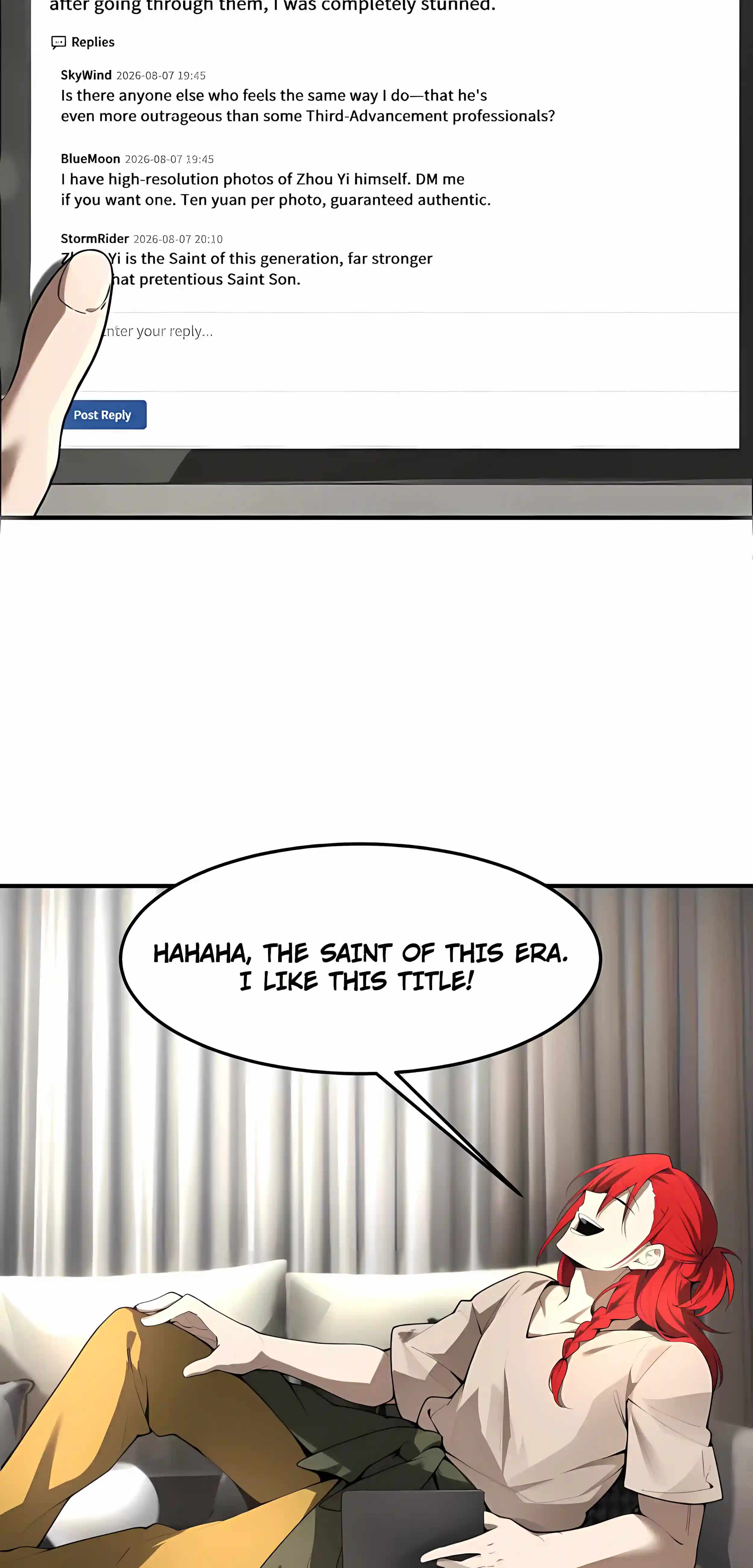 SSS Grade Saint Knight Chapter 201 - Page 3