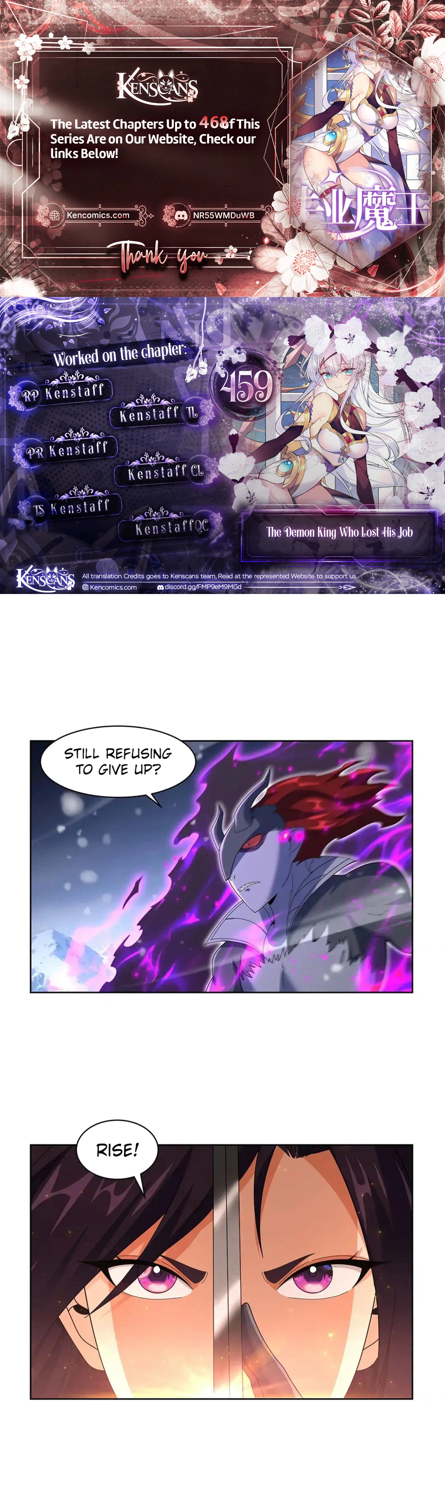 The Demon King Who Lost His Job Chapter 459 - Page 1