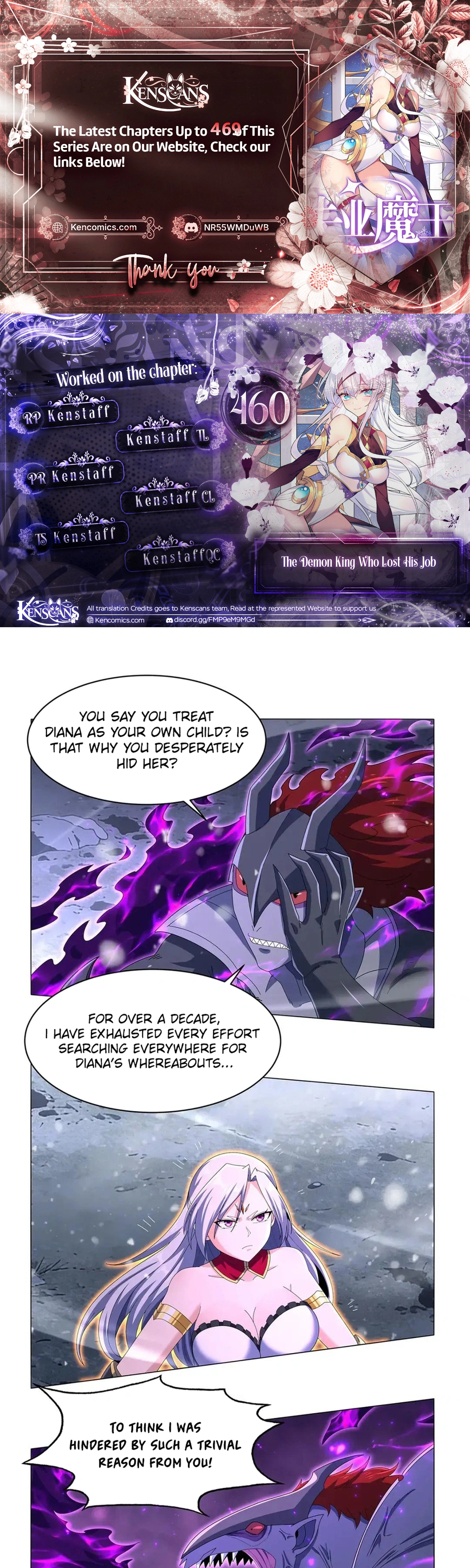 The Demon King Who Lost His Job Chapter 460 - Page 1