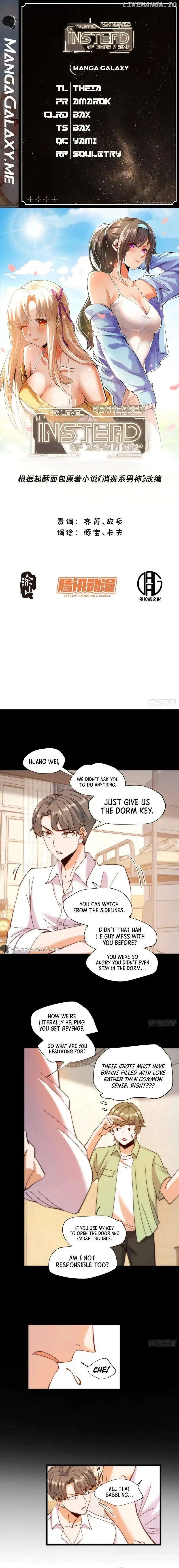 I Regressed to Level Up Instead of Being a Simp Chapter 103 - Page 1