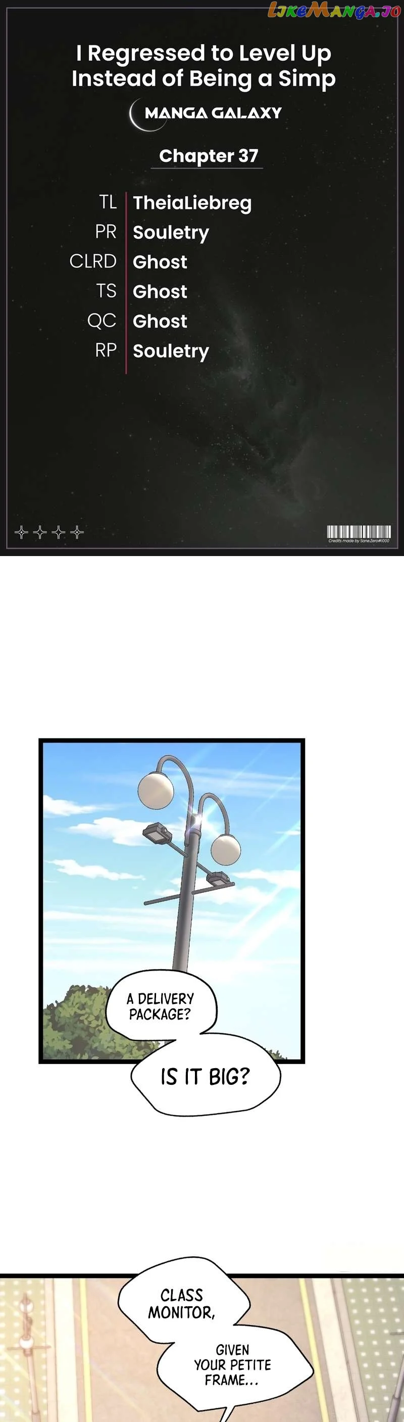 I Regressed to Level Up Instead of Being a Simp Chapter 37 - Page 1