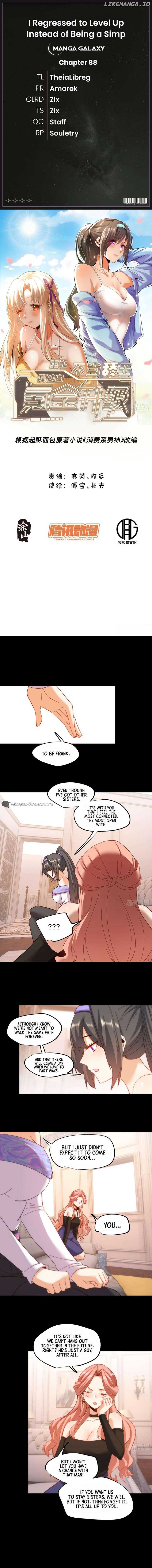 I Regressed to Level Up Instead of Being a Simp Chapter 88 - Page 1