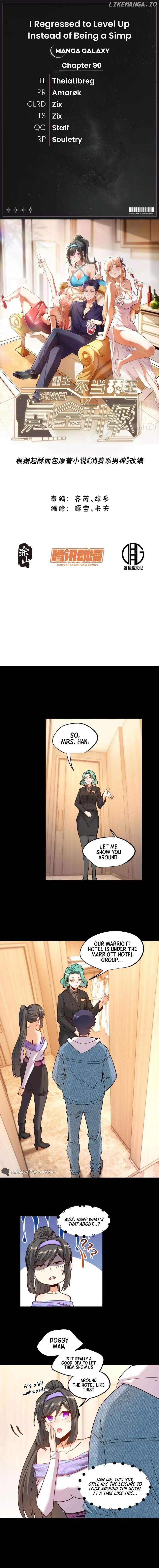 I Regressed to Level Up Instead of Being a Simp Chapter 90 - Page 1