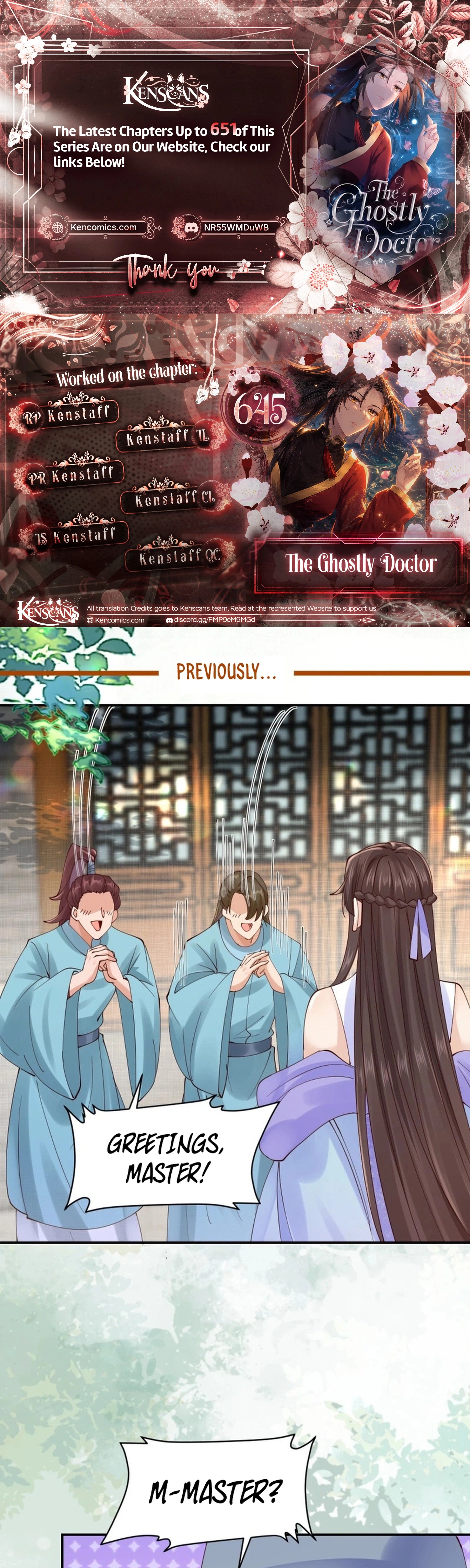 The Ghostly Doctor Chapter 645 - Page 1