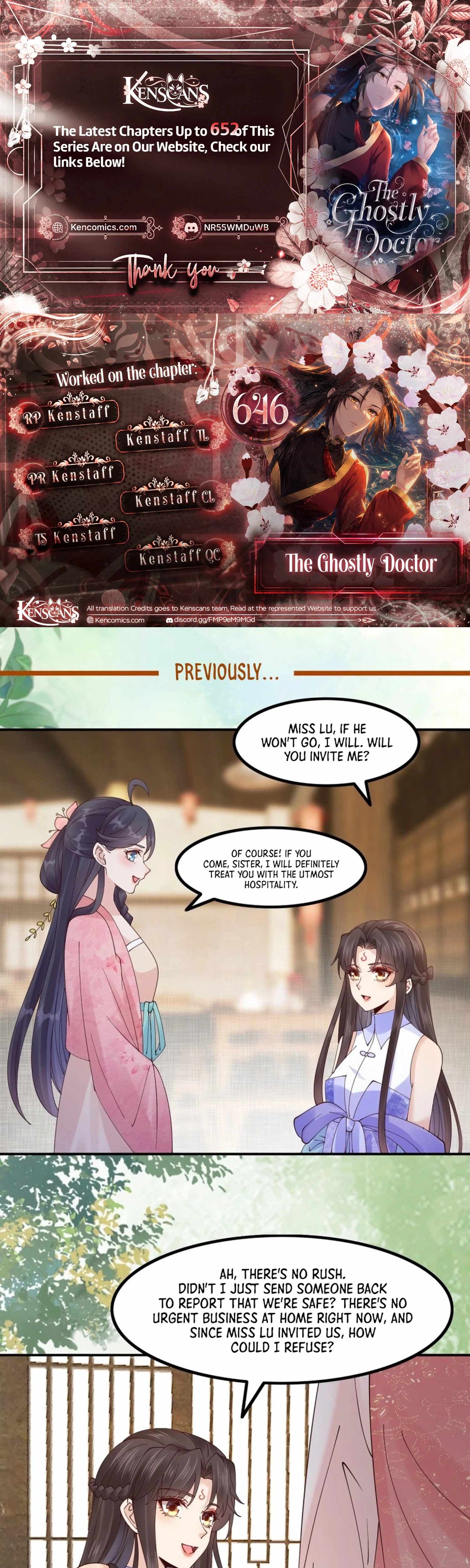 The Ghostly Doctor Chapter 646 - Page 1