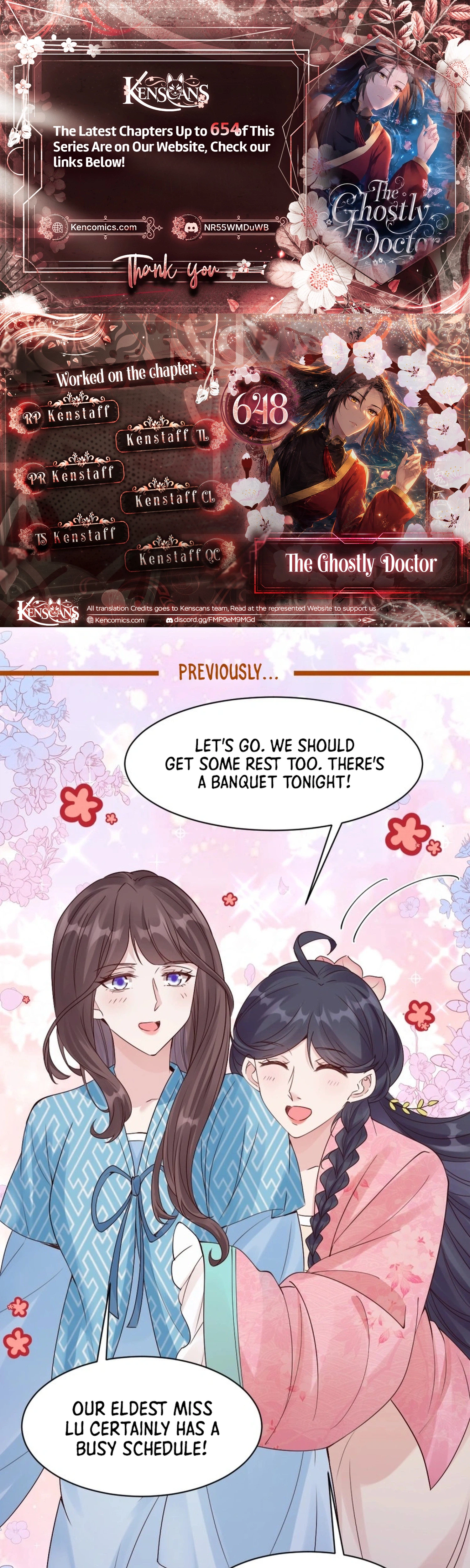 The Ghostly Doctor Chapter 648 - Page 1