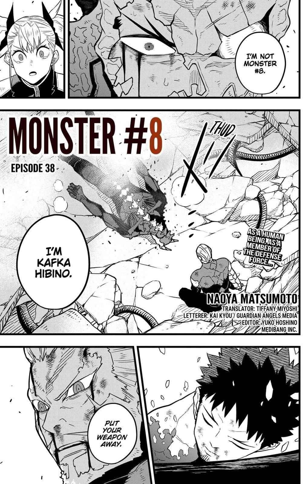 Kaiju No. 8 Chapter 38 - Page 1
