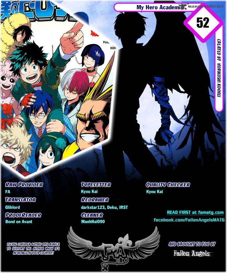 My Hero Academia Chapter 52 - Page 1