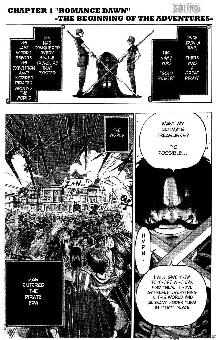 One Piece Chapter 1 - Page 4