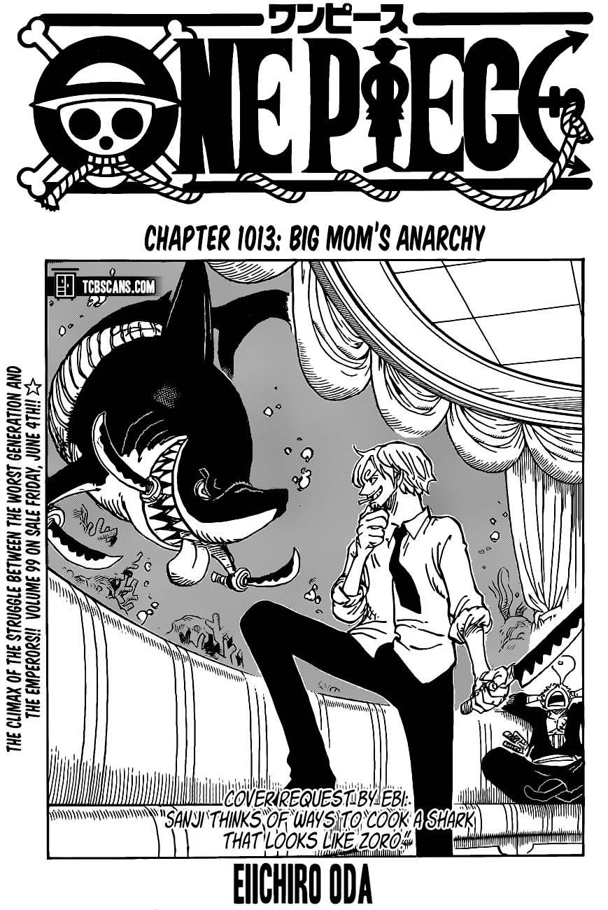 One Piece Chapter 1013 - Page 1