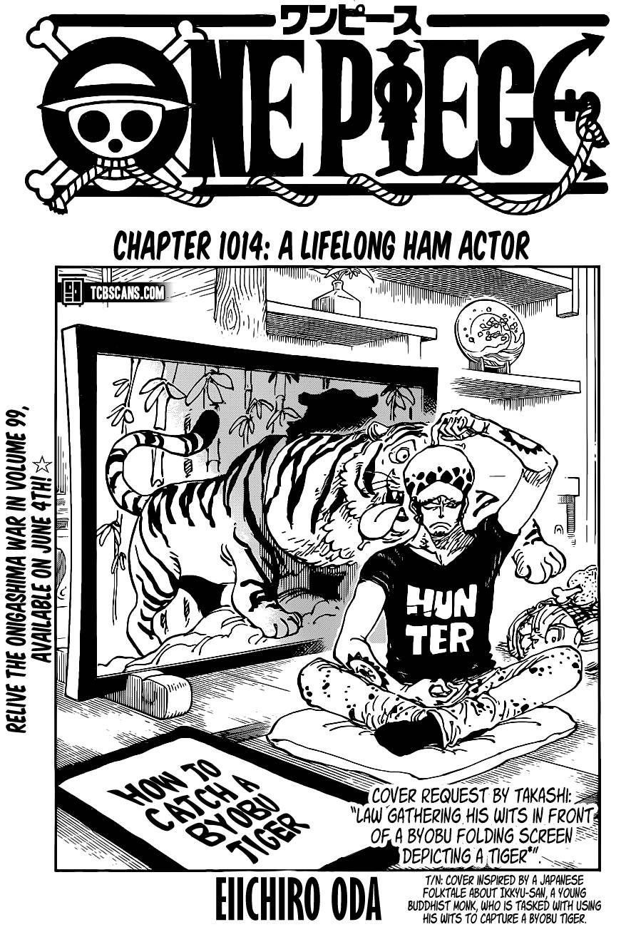 One Piece Chapter 1014 - Page 1