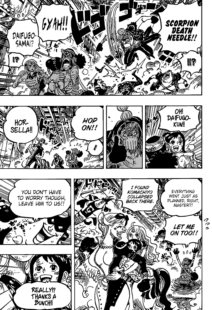 One Piece Chapter 1018 - Page 3