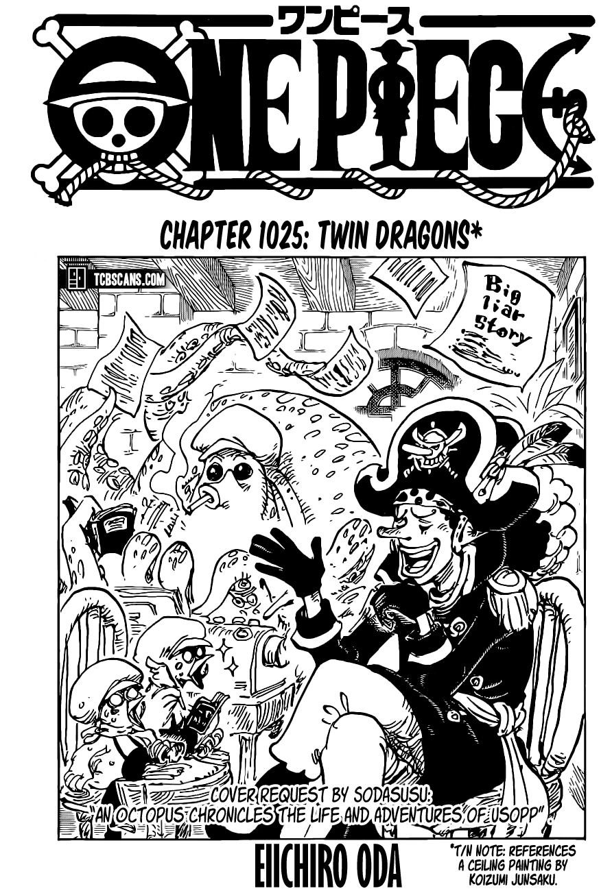 One Piece Chapter 1025 - Page 1