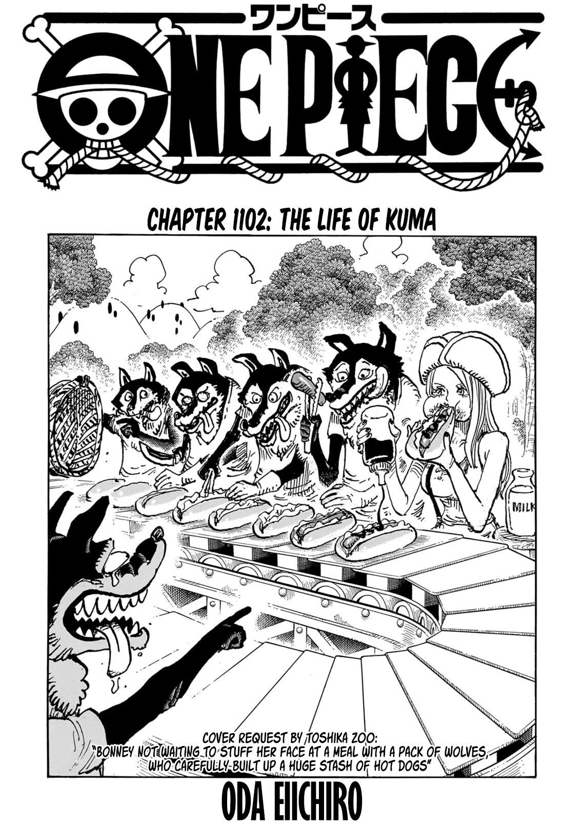 One Piece Chapter 1102 - Page 2