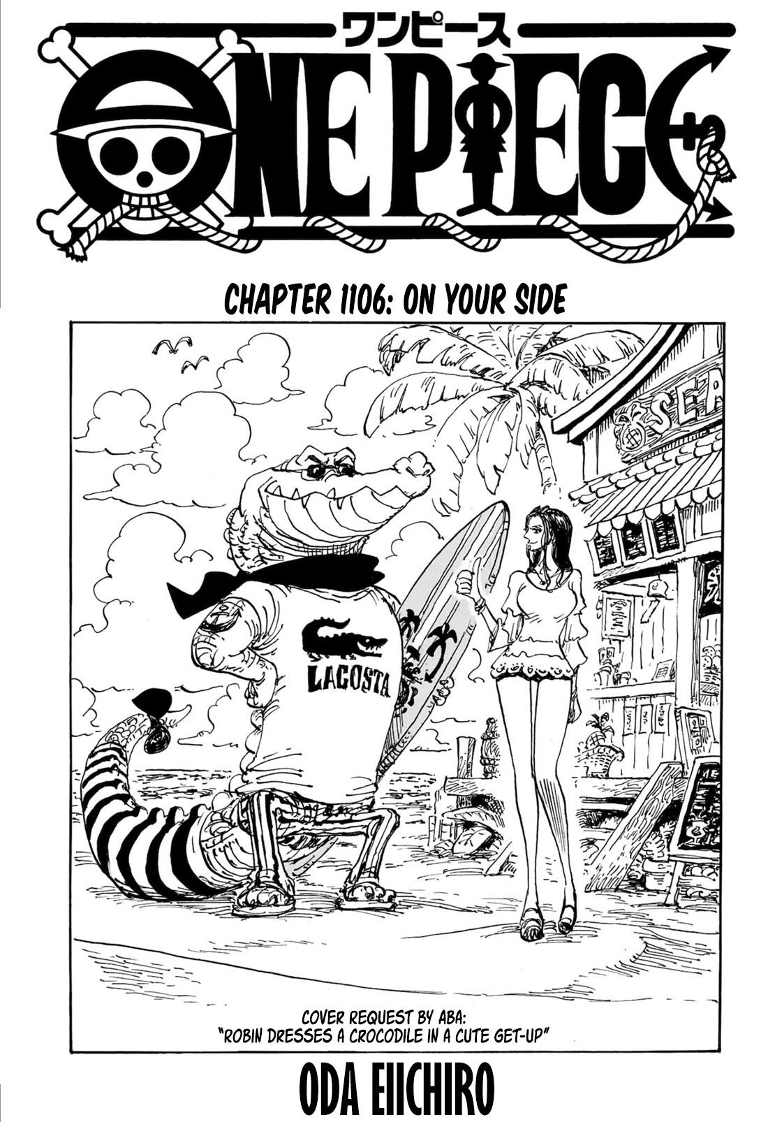 One Piece Chapter 1106 - Page 1